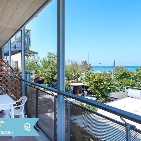 Se003 - Senigallia, Bilocale Sul Mare Con Spiaggia Apartamento Exterior foto